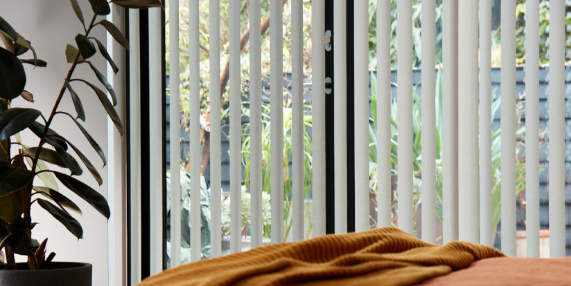 No drill vertical blinds